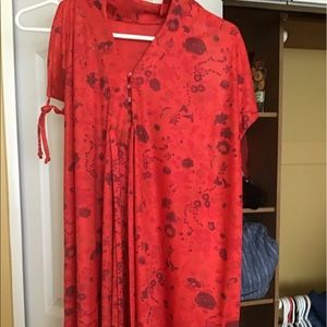 Plus size vintage dress